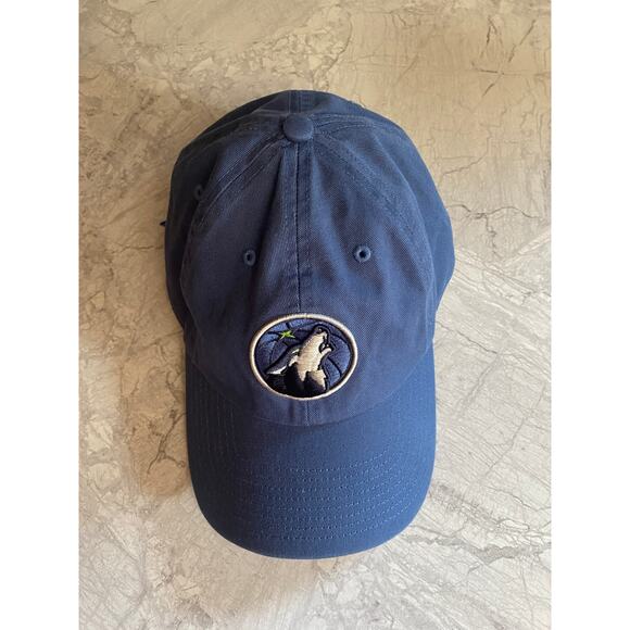 Light Blue Minnesota Timberwolves Strapback NBA Hat - Picture 3 of 7